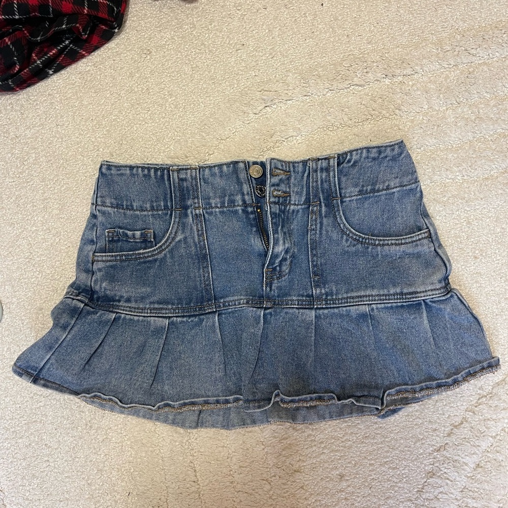 Pacsun denim skirt size 26